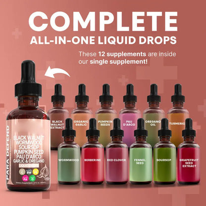 Black Walnut Wormwood Parasite Drops