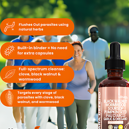 Black Walnut Wormwood Parasite Drops